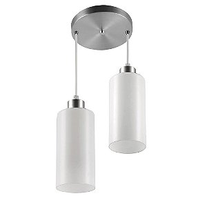 LUSTRE PENDENTE DECOR LISO DUPLO 88531104 BLUMENAU