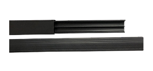 CANALETA 20MM C/DUPLA FACE PRETA PLASBOHN