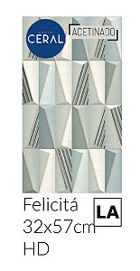 REVESTIMENTO HD 32X57 FELICITA CERAL VENDA POR CAIXA, caixa com 2,22M2