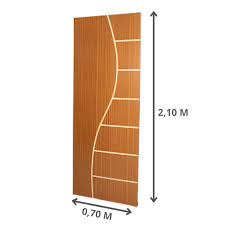 PORTA MADEIRA FRISADA MOGNO S2 70X2.10 KDK