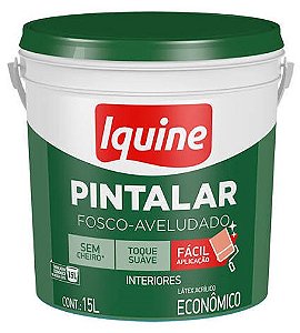 TINTA PINTALAR 15L BRANCO GELO IQUINE BALDE
