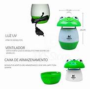 Luminária Infantil Armadilha Sapo Pega Pernilongo Mosquito