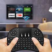 Mini Teclado Sem Fio P/ Smart Tv Box Ps4/3 Xbox Pc Notebook Teclado Preto