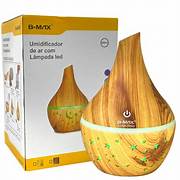 Lampada Umidificador Climatizador Aromatizador Ar Luz Led Y6 Cor Branco 110V/220V