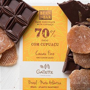 Barra Bean to Bar 70% Cacau com Cupuaçu