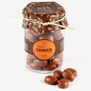 Pote de Mini Chocolates ao Leite 40% Cacau