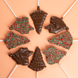 Pirulitos de Natal Dragé