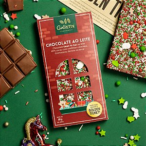 Barra Natalina Golden Ticket