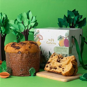 Panetone Fermentação Natural com Gotas de Chocolate
