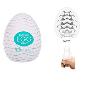 Masturbador Masculino Egg Wavy - Magical Kiss
