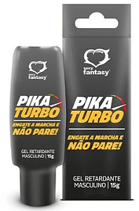 Gel Retardante Masculino Pika Turbo 15g – Cosmético Íntimo | Sexy Fantasy