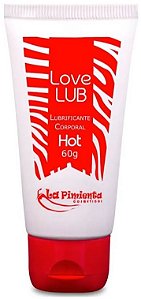 Love Lube Hot Lubrificante Corporal 60g – Cosmético Íntimo | La Pimienta