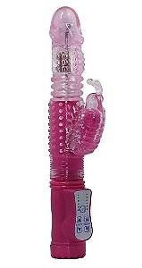 Vibrador Jack Rabbit Vai e Vem com 36 Modos de Vibração e Rotação – Acessório Íntimo | Sexy Import