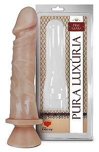 Prótese Realístico Pura Luxúria Com Ventosa 18X4,4CM - Sexy Fantasy