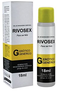 Rivosex Gel com Efeito Retardante 18ml – Cosmético Íntimo | Secret Love