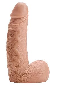 Prótese com Escroto Fogo da Paixão 14,8 × 5,0 cm – Acessório Íntimo | Hot Flowers