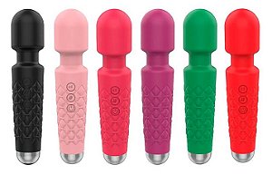 Varinha Mágica Green Baby com 20 Modos de Vibração Recarregável – Acessório Íntimo | Sexy Import