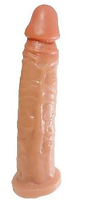 Garanhão Prótesa Realística Maciça 20,3 × 4 cm – Acessório Íntimo | Prazer e Cia