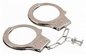 Algema de Metal com Chaves – Acessório Erótico | Sexy Import