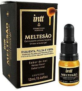 Meltesão Estimulante Unissex Beijável Esquenta, Pulsa e Vibra 12ml – Cosmético Íntimo | Intt