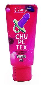Gel Comestível Chupetex 15ml – Cosmético Íntimo Beijável | Garji