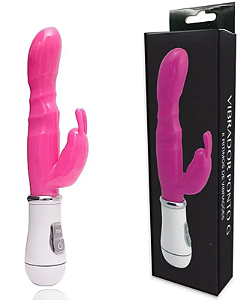 Vibrador Feminino com Plug Lateral Thumper Ponto G com 8 Funções – Acessório Íntimo | Vip Mix