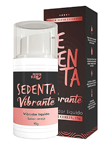 Sedenta Vibrante Gel Comestível 15 g – Cosmético Íntimo Beijável | Pepper Blend