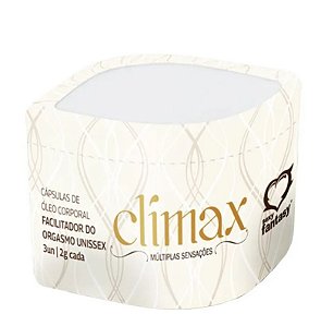 Climax Cápsula Facilitador de Orgasmos – Cosmético Íntimo | Sexy Fantasy