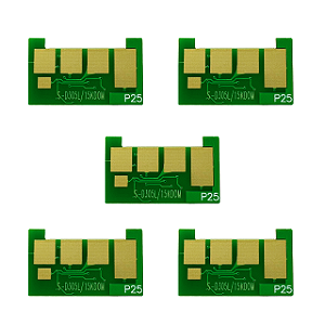 Kit 5x Chip Para Toner Samsung D305 ML-3750nd Mlt-d305 15k