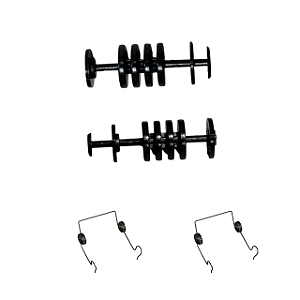 Rolete Saída Fusor para HP P1005 P1006 P1102 M125 M127 M1132 M1212