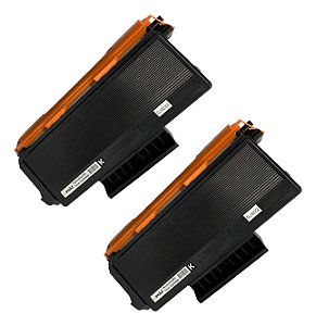 Kit 02 Toners para Brother TN580 TN650 8K Premium