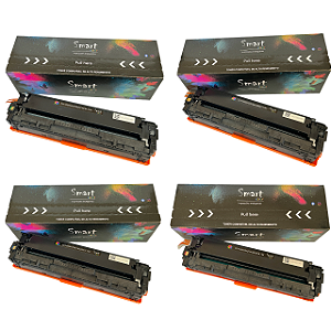 Kit Toners Para Hp Cb540/1/2/3 Ce320/1/2/3 Cf210/1/2/3 Smart
