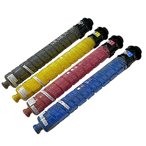 Kit 04 Toners para Ricoh MP C2003 C2503 C2004 C2504 Smart