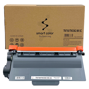 Toner para Brother TN720 TN750 TN3382 8K Smart
