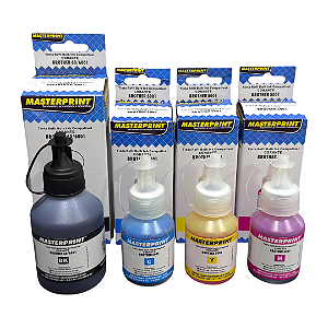 Kit 4 Refis de Tinta para Brother T220 T420 T510 T520 T710