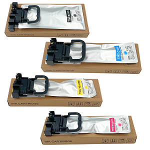 Kit 4 Bolsas de tinta para Epson T941 T942 T941420AL C5290 C5790 C5210 C5710 B/C/Y/M ClasseA
