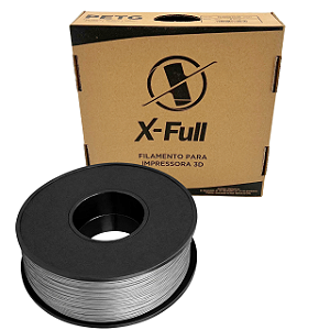 Filamento 3D PETG Prata XFULL