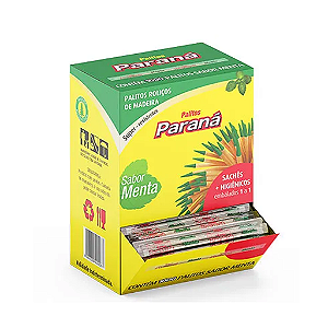 Palito Dente Bambu Sache Plástico 1000Un Palitos Paraná