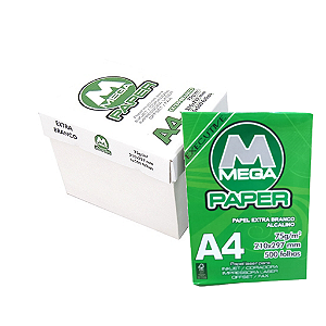 Papel A4 oficio Mega Paper 500 Folhas