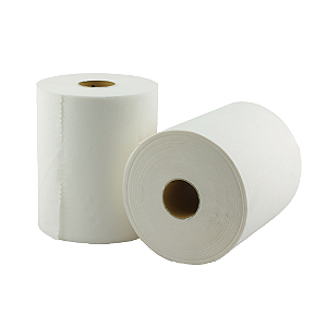 Papel Toalha Rolo 24gr Branco Autocorte 6x200m Jarau