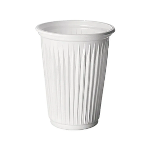 Copo plástico branco 80 ml 100 un Copomais