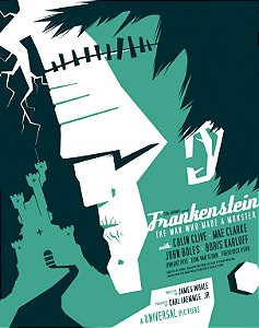 Poster Cartaz Frankenstein B