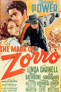 Poster Cartaz A Marca Do Zorro A