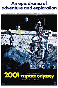 Poster Cartaz 2001: Uma Odisséia No Espaço A