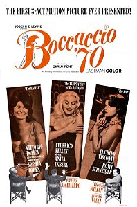 Poster Cartaz Boccaccio 70