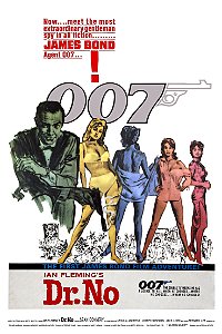 Poster Cartaz 007 Contra O Satânico Dr. No A