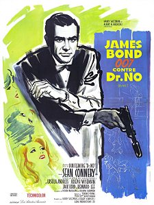 Poster Cartaz 007 Contra O Satânico Dr. No C