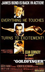 Poster Cartaz 007 Contra Goldfinger
