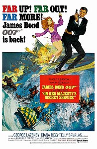 Poster Cartaz 007 A Serviço Secreto De Sua Majestade
