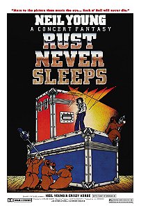 Poster Cartaz Rust Never Sleeps